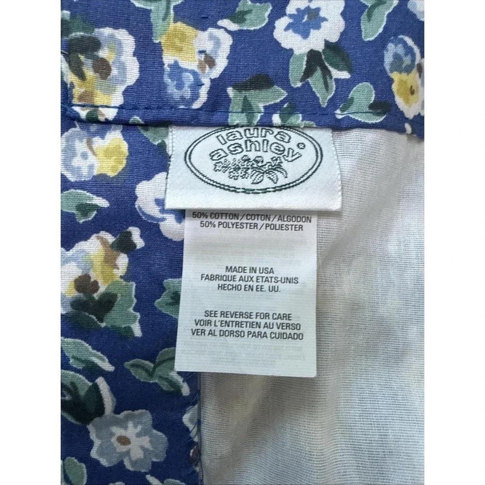 Vtg Laura Ashley Polyanthus Priory Curtain Panel ONE Only 41